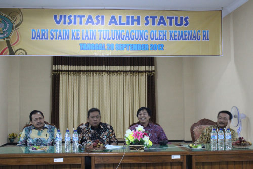 Visitasi Alih Status STAIN Tulungagung
