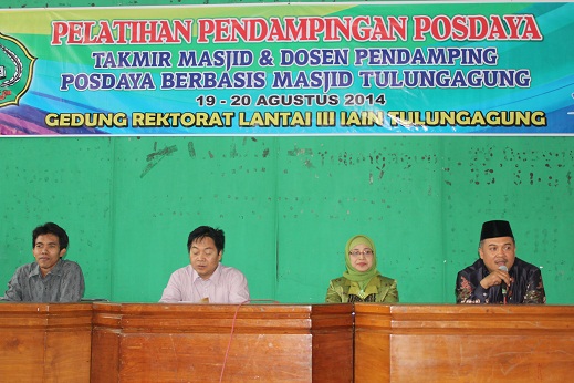 Pelatihan POSDAYA IAIN Tulungagung