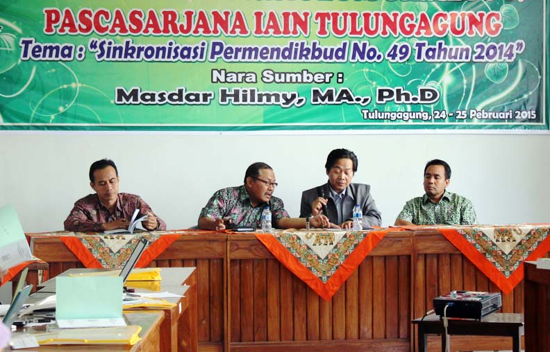 Pascasarjana IAIN Tulungagung Laksanakan Workshop Kurikulum S-2