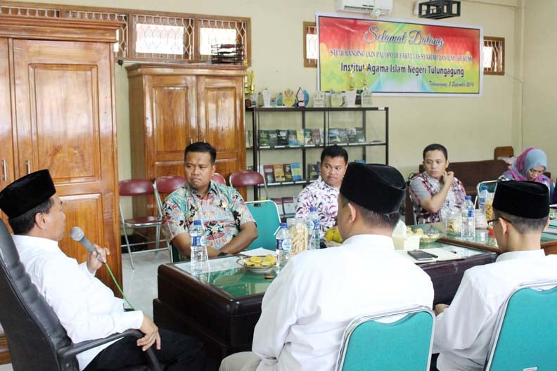 FASIH IAIN Tulungagung Terima Studi Banding dari Fakultas Syari’ah IAIN Palopo
