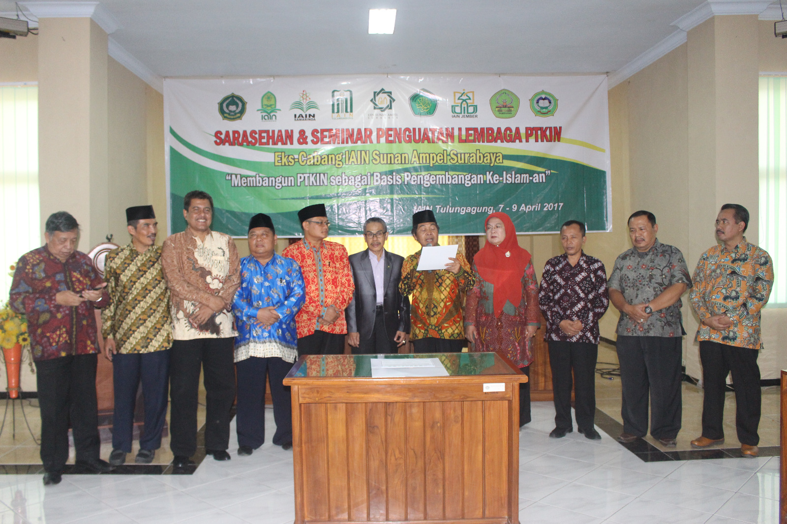 PTKIN Larang Keras Faham Anti-Pancasila dan Anti-NKRI