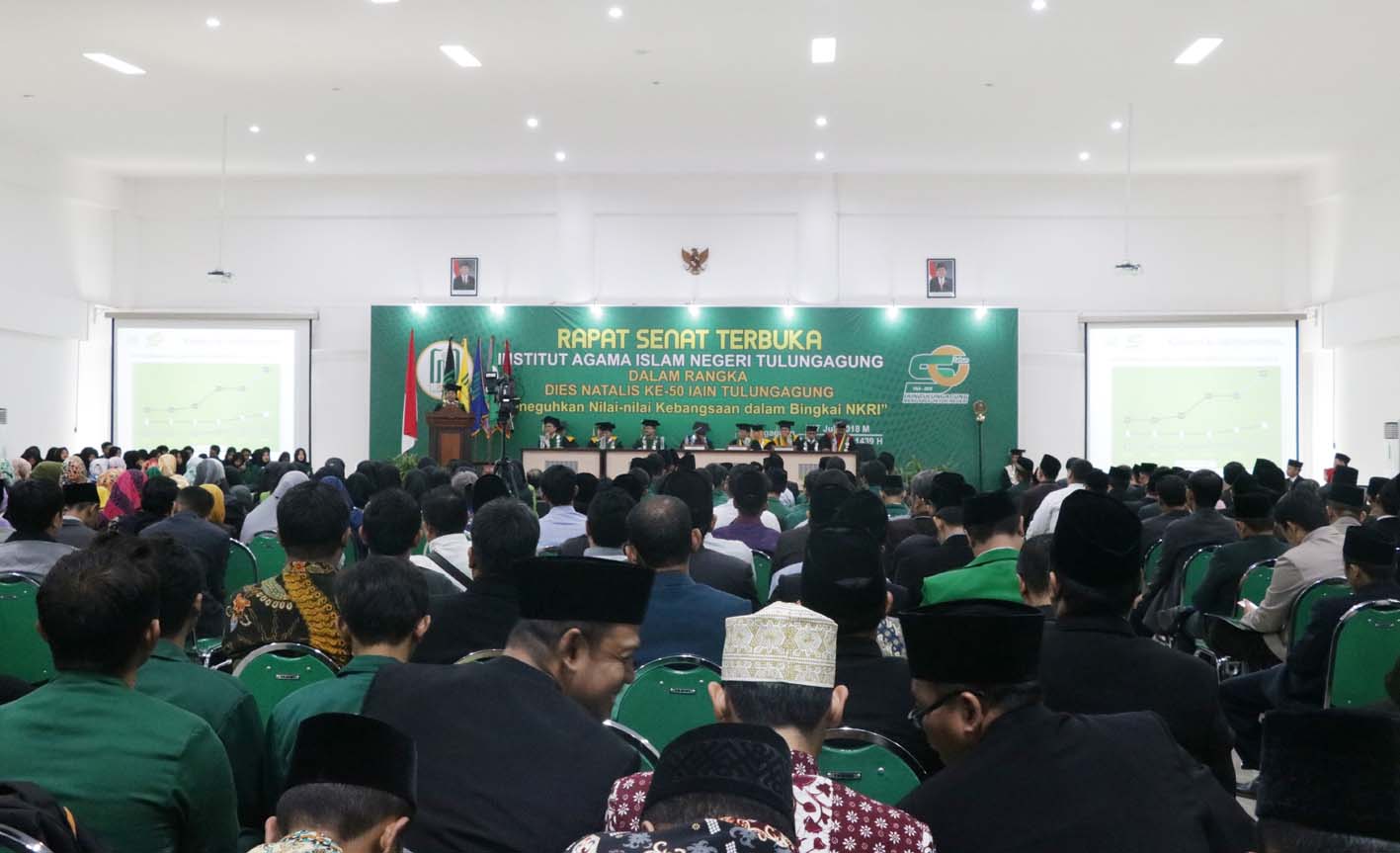 IAIN Tulungagung Sidang Senat Terbuka dalam rangka Dies Natalis ke-50