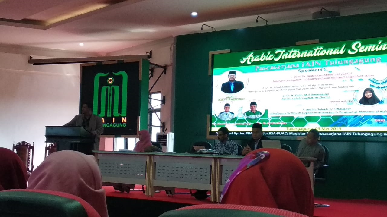 Pascasarjana IAIN Tulungagung Gelar Seminar Internasional Bahasa Arab