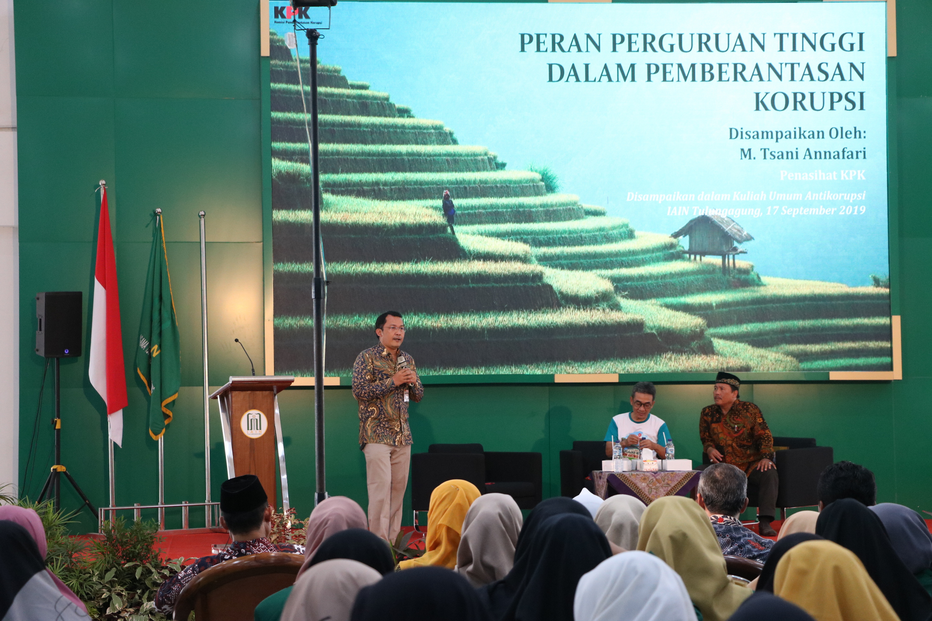 KPK Gelar Kuliah Umum di IAIN Tulungagung