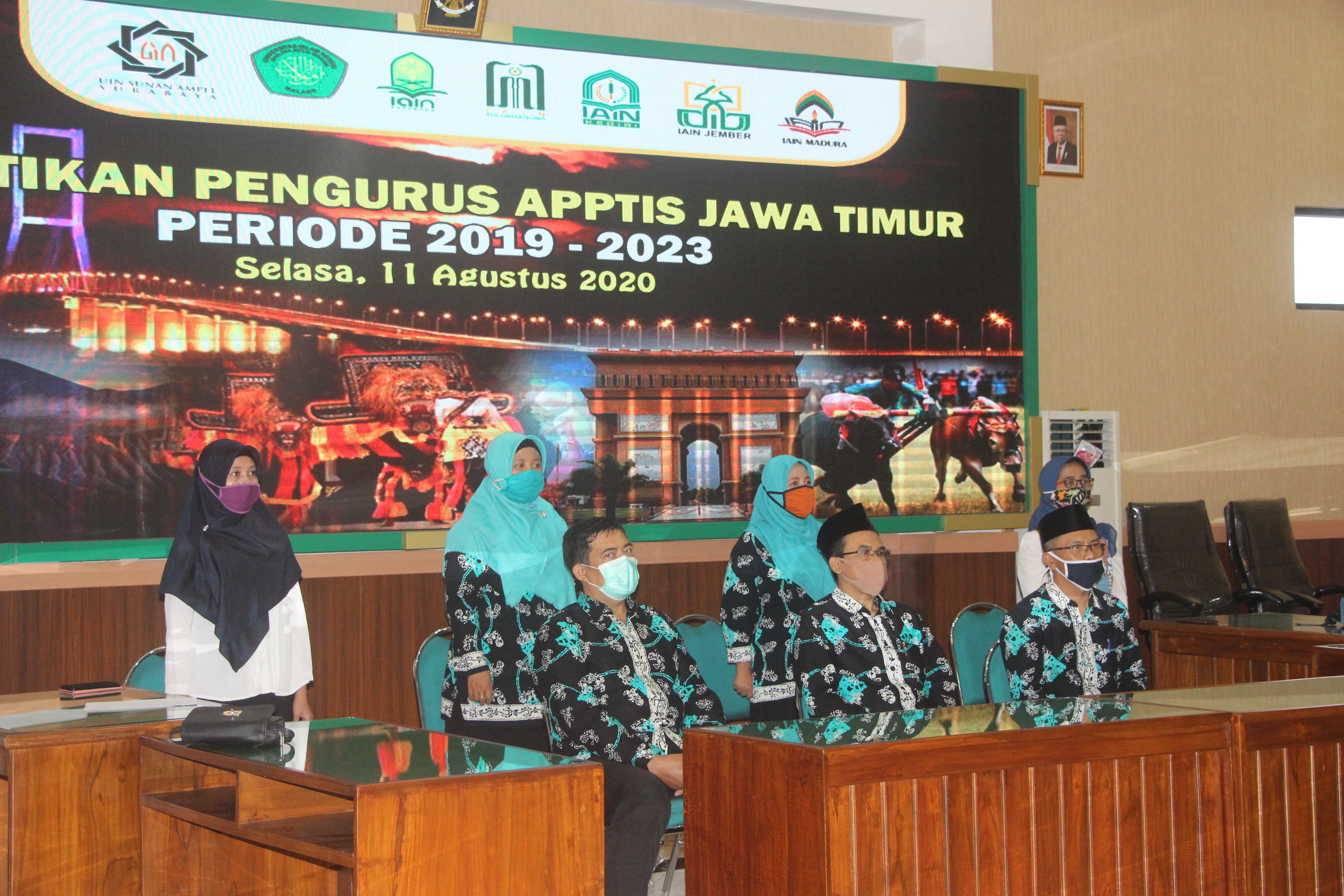 Pustakawan IAIN Tulungagung Dilantik Sebagai Pengurus APPTIS Jawa Timur