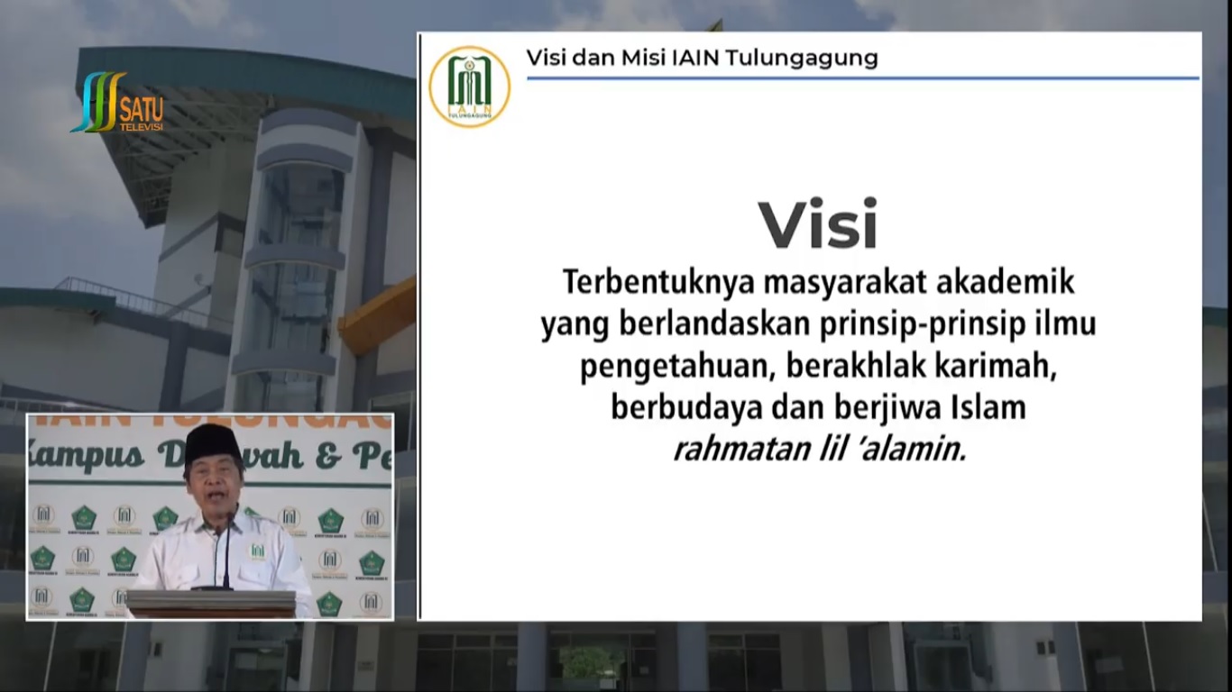 Hari ini PBAK VDTT 2020 IAIN Tulungagung Dibuka Rektor