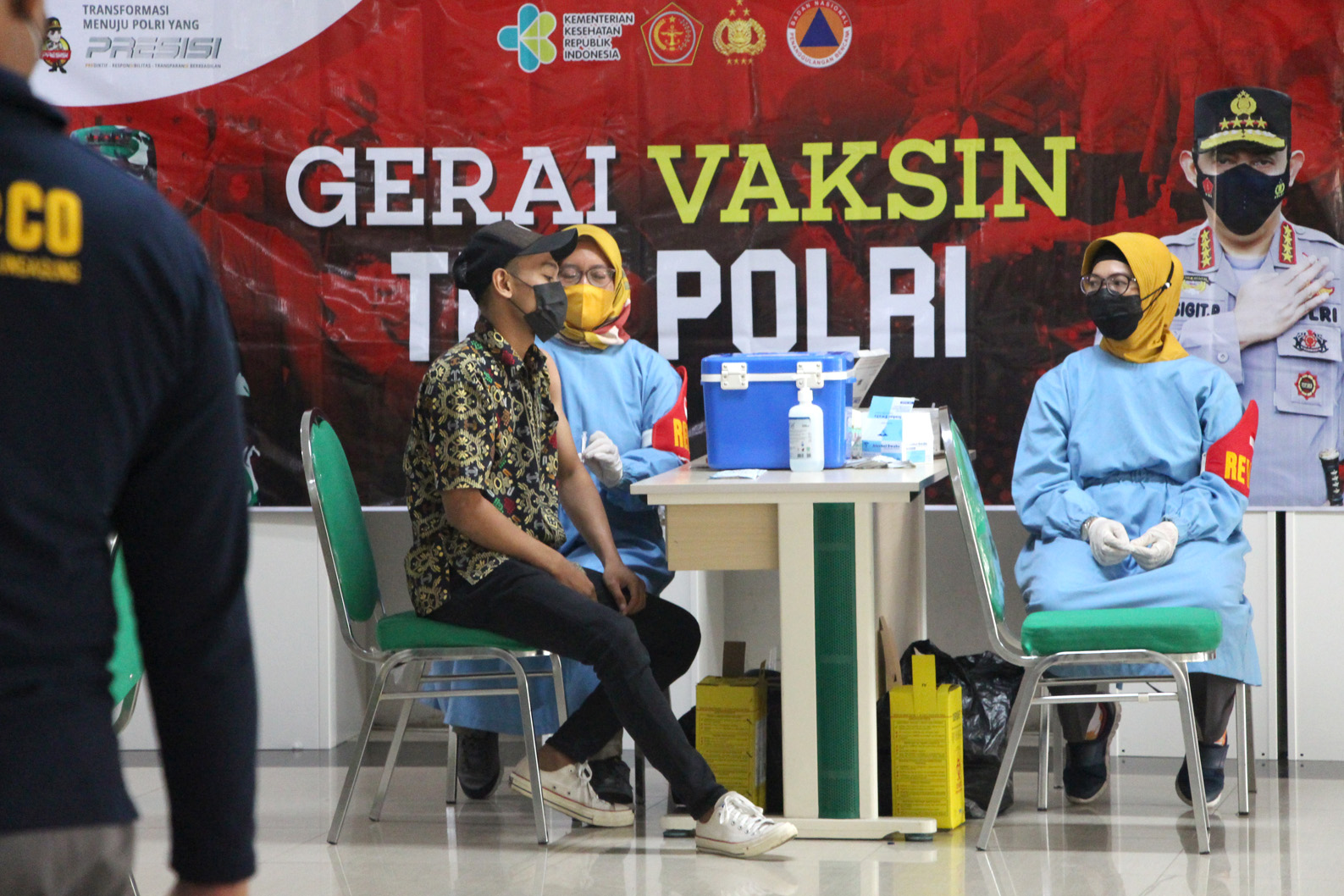 Polres Tulungagung Gelar Vaksin di UIN SATU Tulungagung