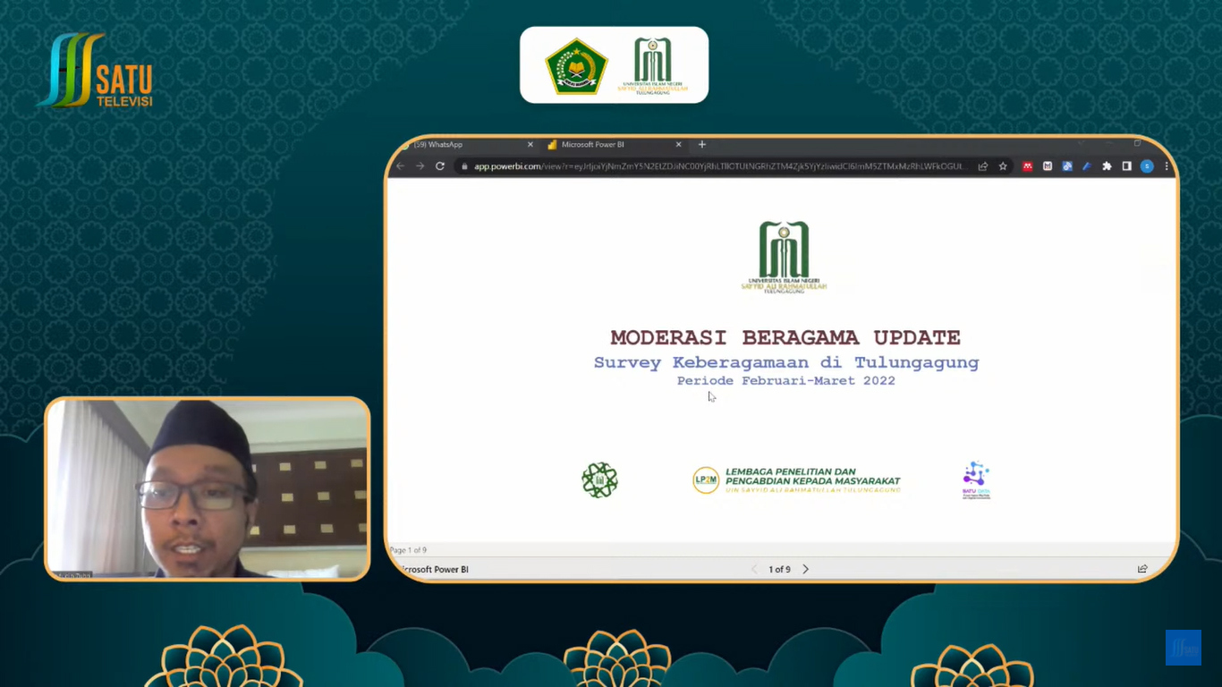 UIN SATU Tulungagung Sebarkan 2.000 Surveyor pada Survei Moderasi Beragama