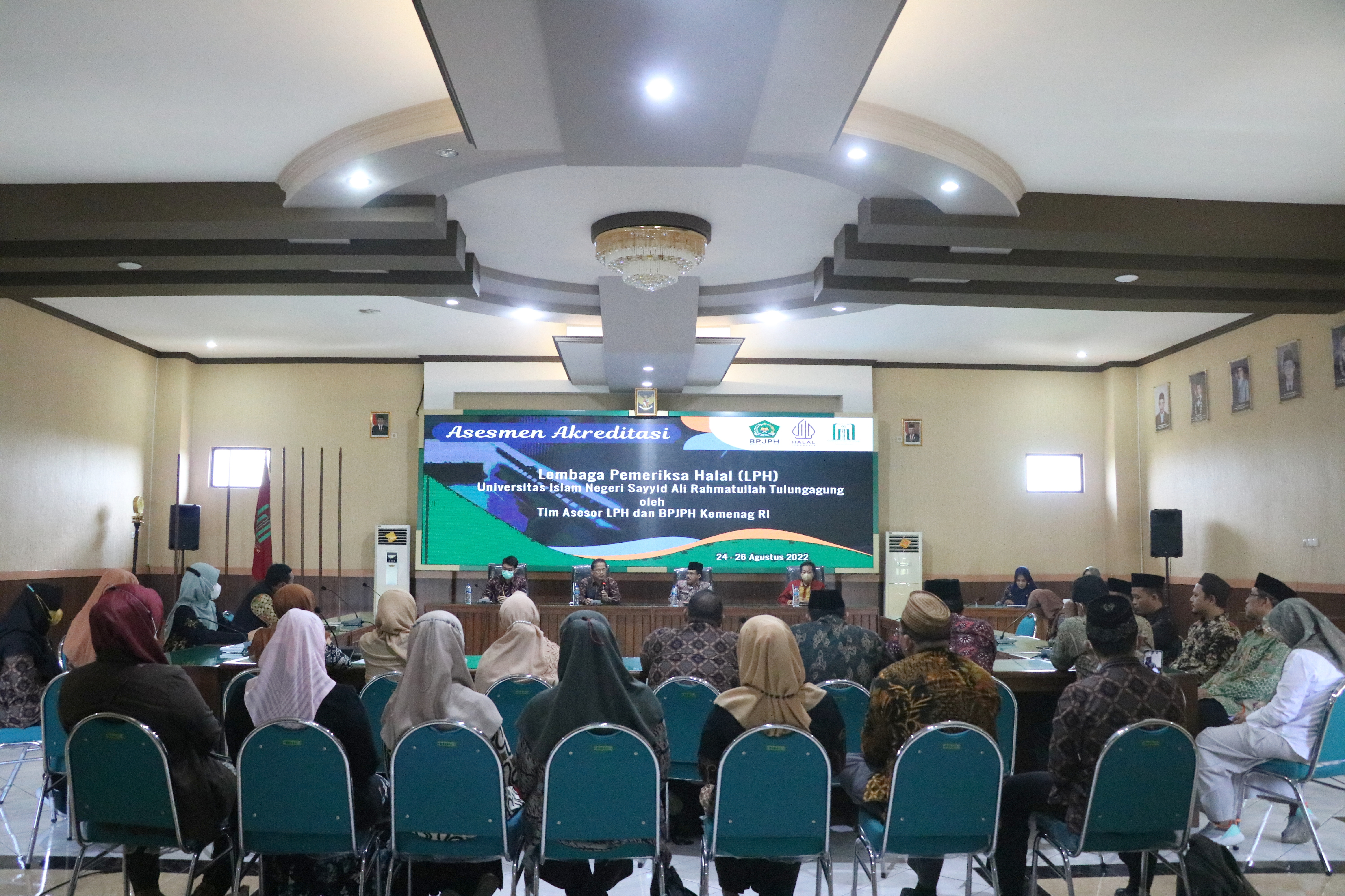 BPJPH Kemenag RI Laksanakan Asesmen Pendirian/Akreditasi LPH UIN SATU Tulungagung