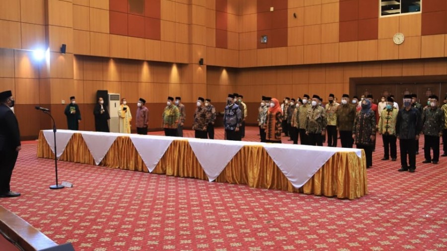 Menteri Agama RI Lantik Kabiro AUPK UIN SATU Tulungagung