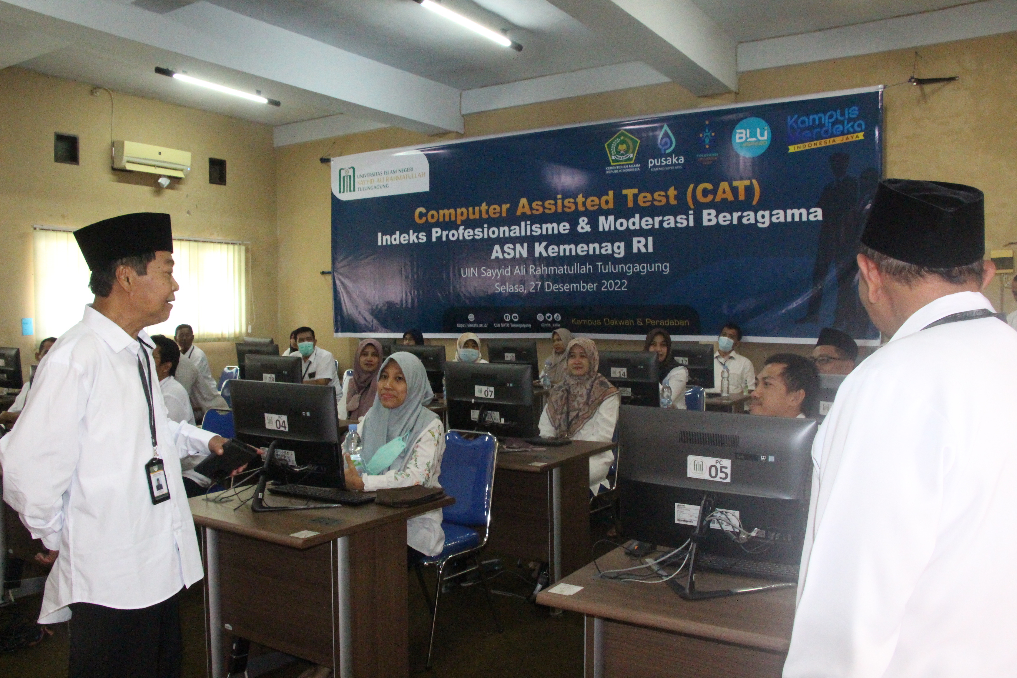 ASN UIN SATU Tulungagung Ikuti Survei Indeks Profesionalisme dan Moderasi Beragama