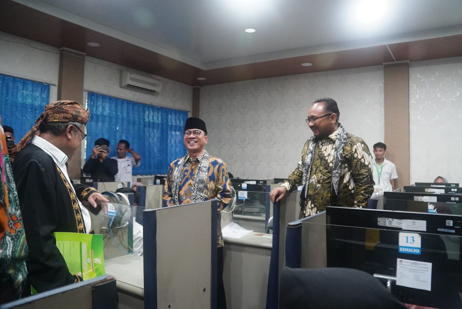 Tinjau Pelaksanaan UM-PTKIN 2023, Menag: Terbuka Bagi Semua Agama