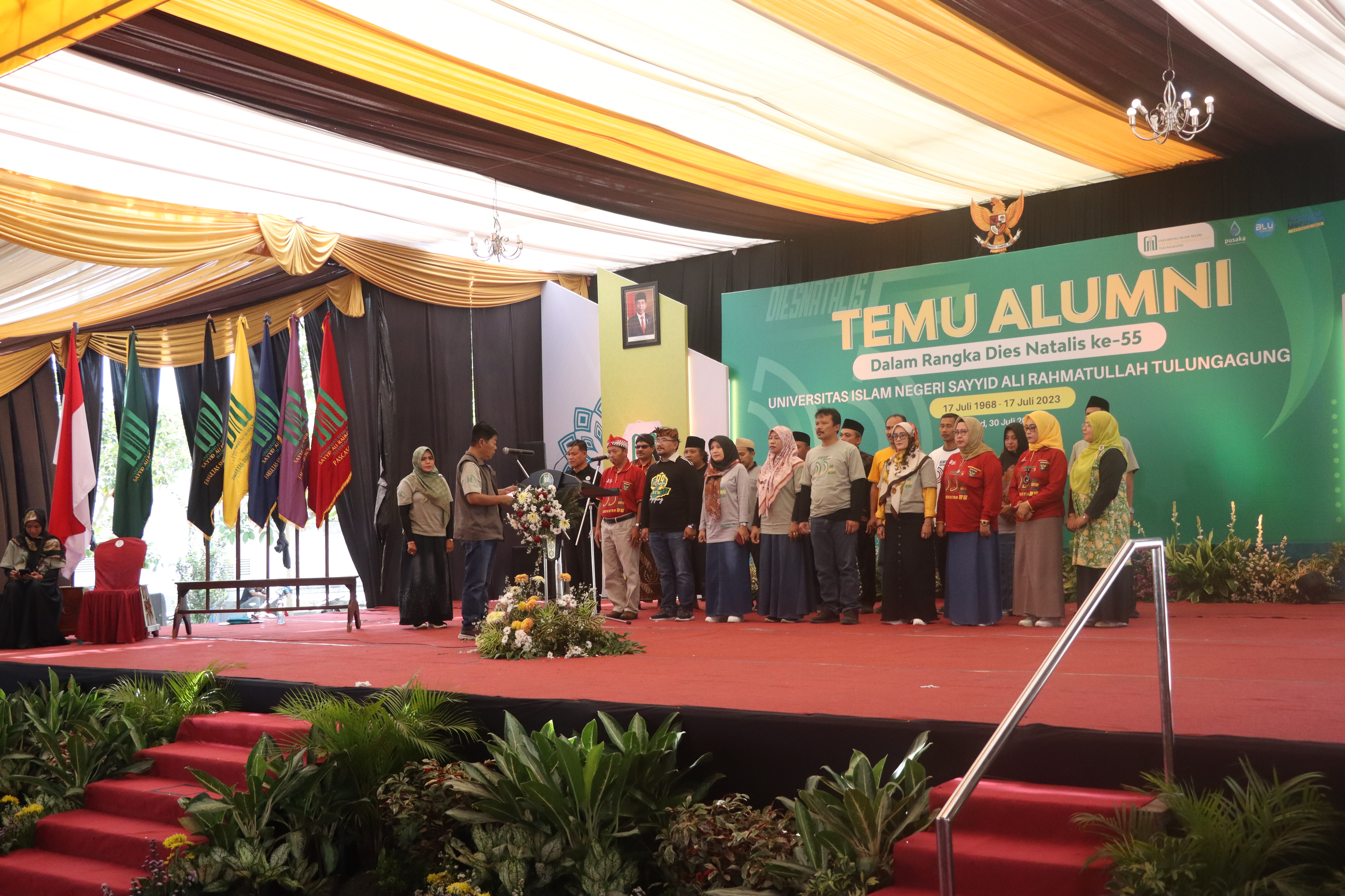 Temu Alumni UIN SATU Tulungagung; Rektor Kukuhkan Pengurus IKA SATU