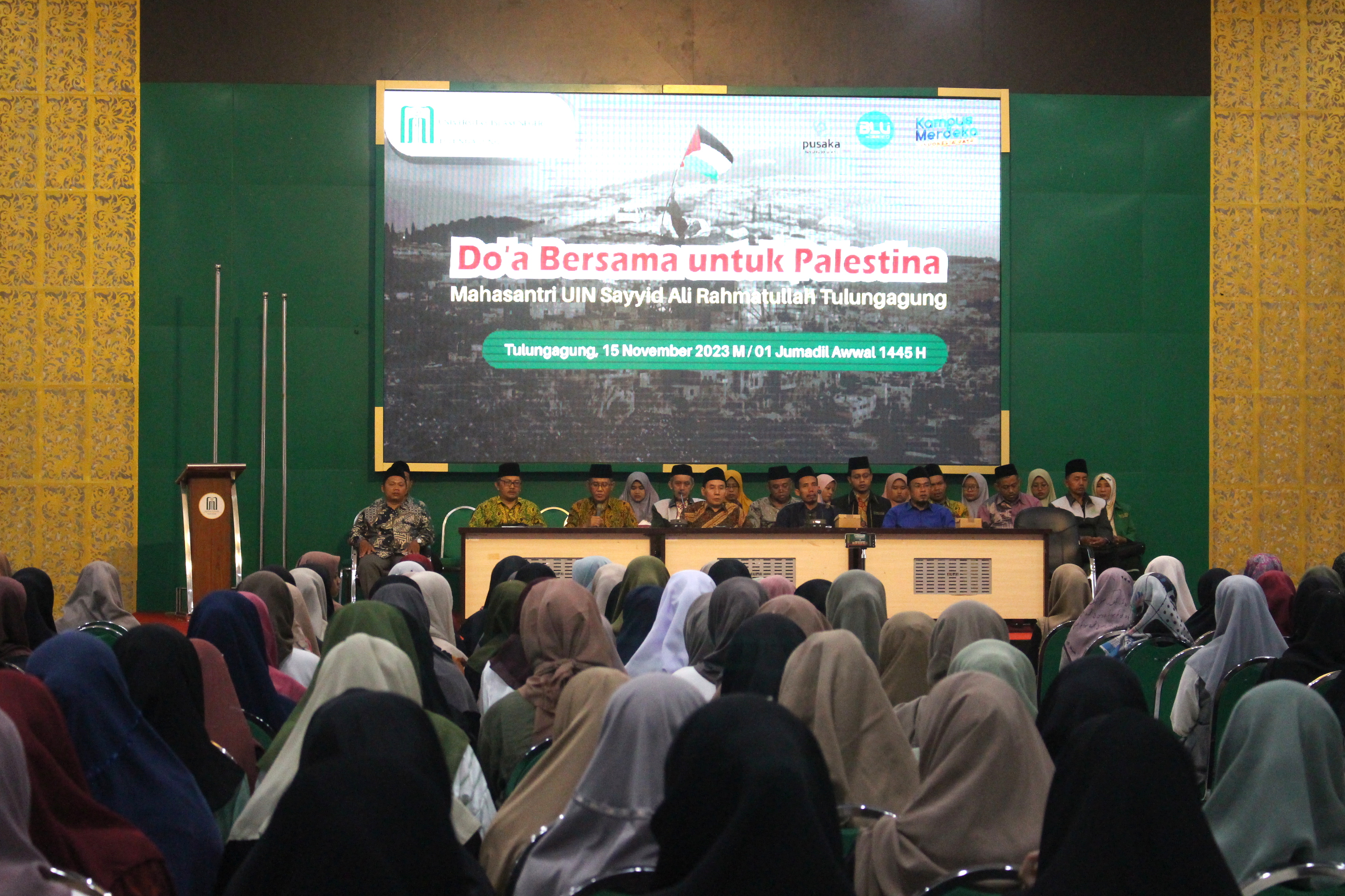 Ma’had Al-Jami’ah UIN SATU Laksanakan Do’a Bersama untuk Palestina