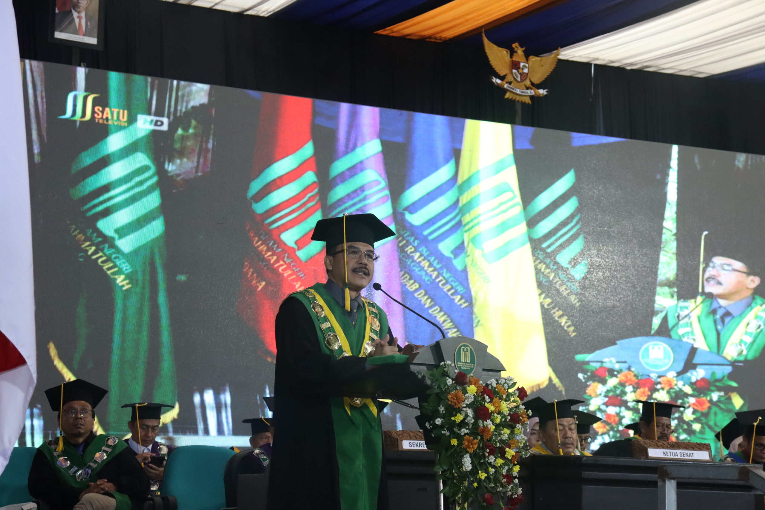 Wisuda ke-38, Ini Pesan Rektor UIN SATU: SMART!