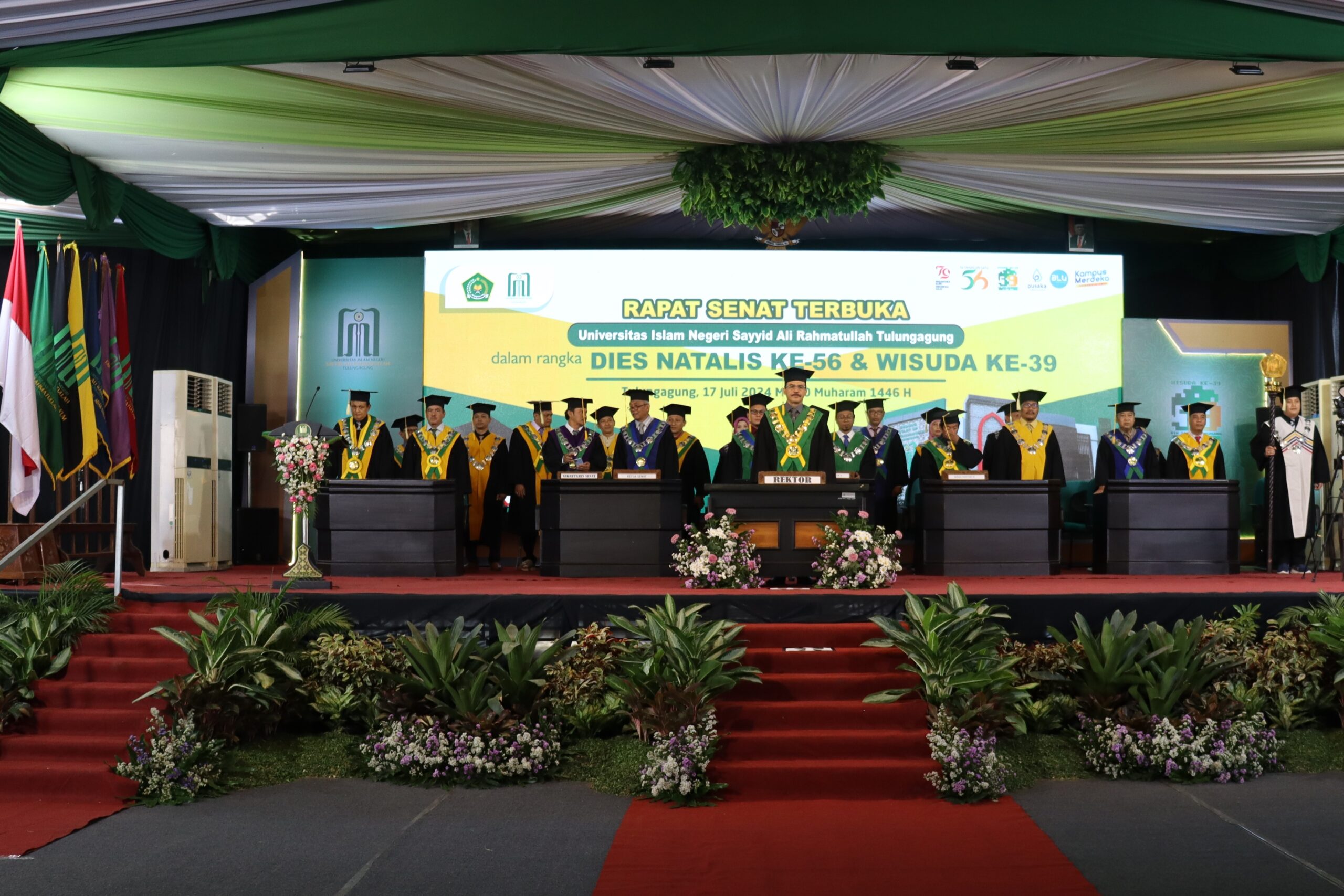 Peringati Dies Natalis ke-56, UIN SATU Mewisuda 1.200 Mahasiswa pada Wisuda ke-39