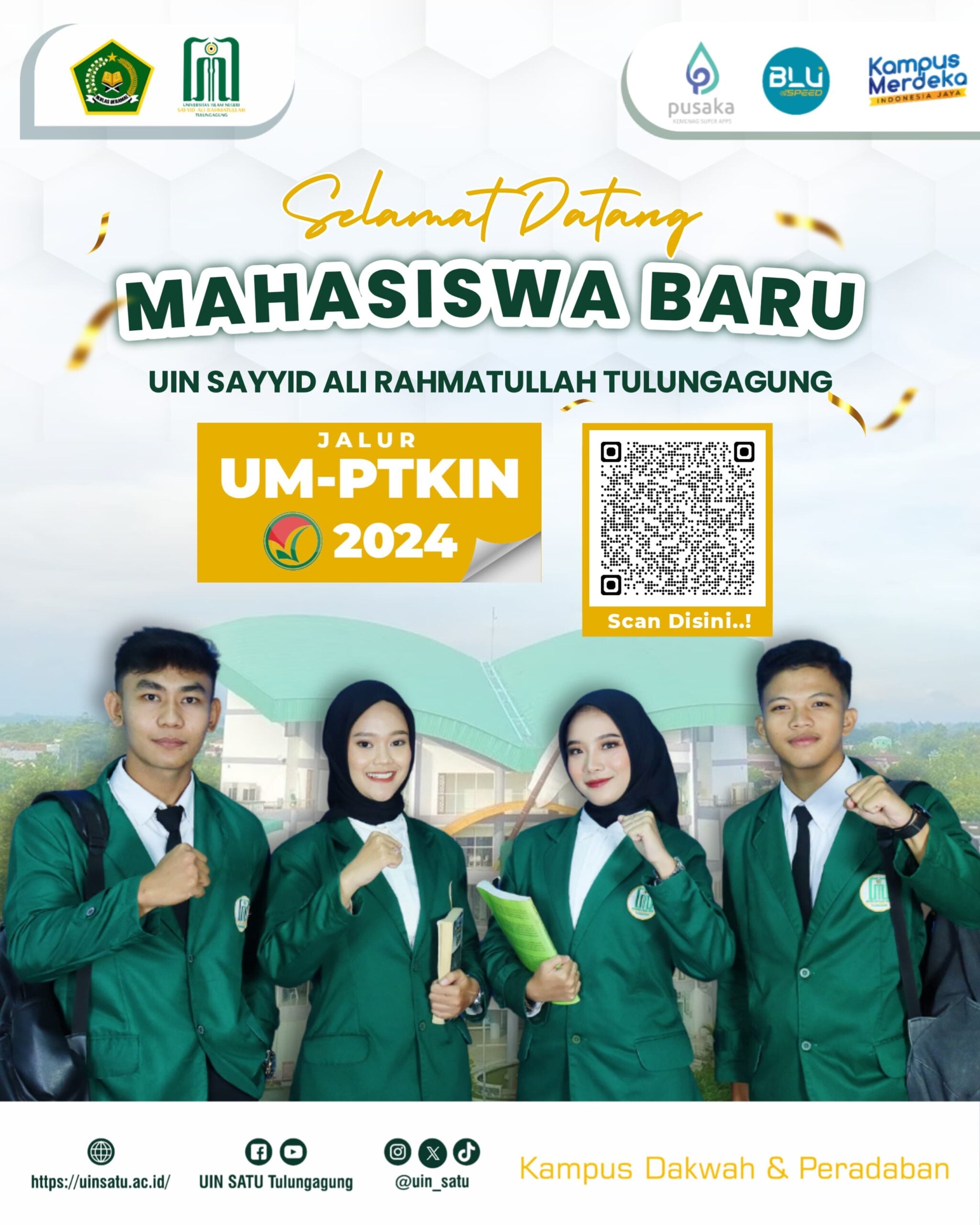 Pengumuman Besaran dan Pembayaran UKT Camaba UM-PTKIN Tahun 2024 UIN Sayyid Ali Rahmatullah Tulungagung