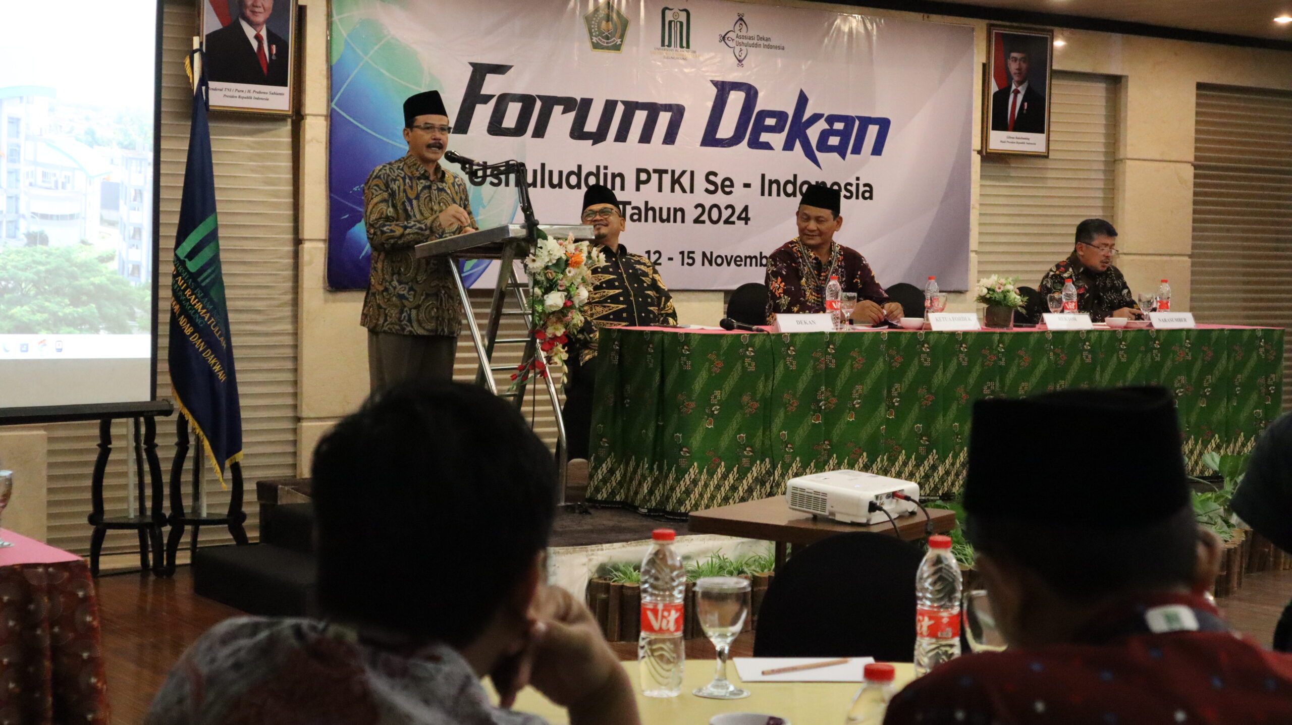 Rektor UIN SATU Dorong Forum Dekan Fakultas Ushuluddin PTKI Hasilkan Rekomendasi Pecahkan Problem