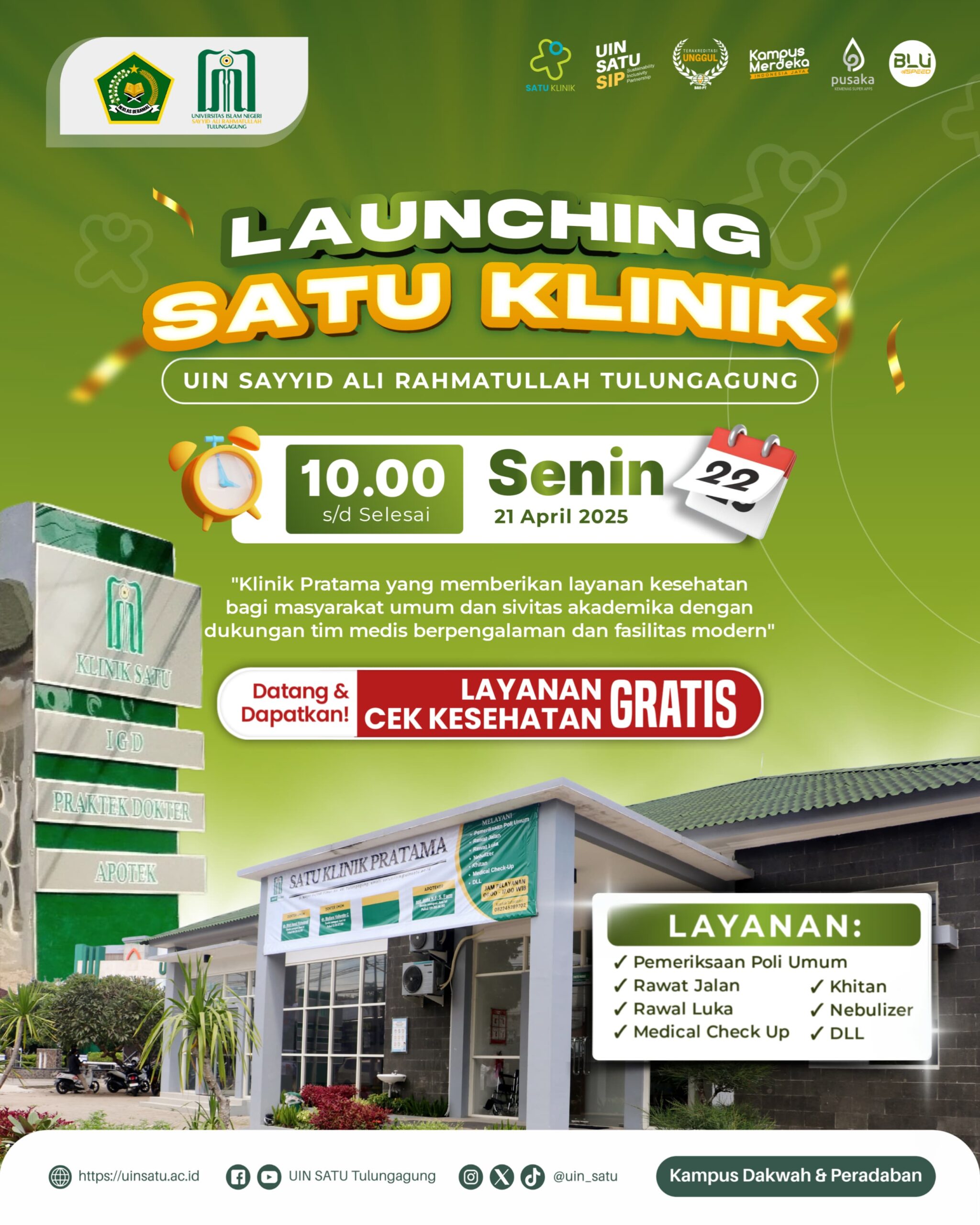 Launching SATU Klinik 5 Launching SATU Klinik