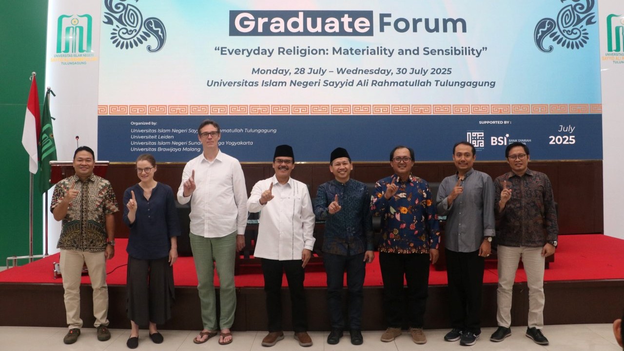 UIN SATU Dorong Kolaborasi Global Melalui Graduate Forum 2025 “Everyday Religion: Materiality and Sensibility”