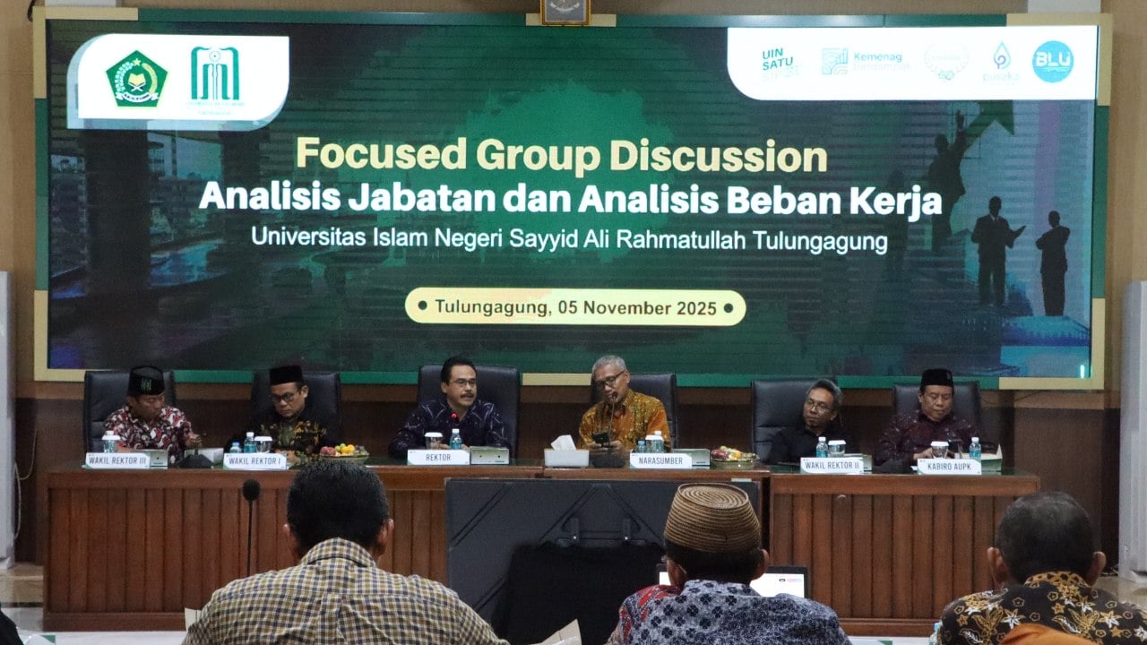 Undang Biro Ortala Kemenag RI, UIN SATU Selenggarakan FGD Analisis Jabatan dan Beban Kerja Berbasis SigMA