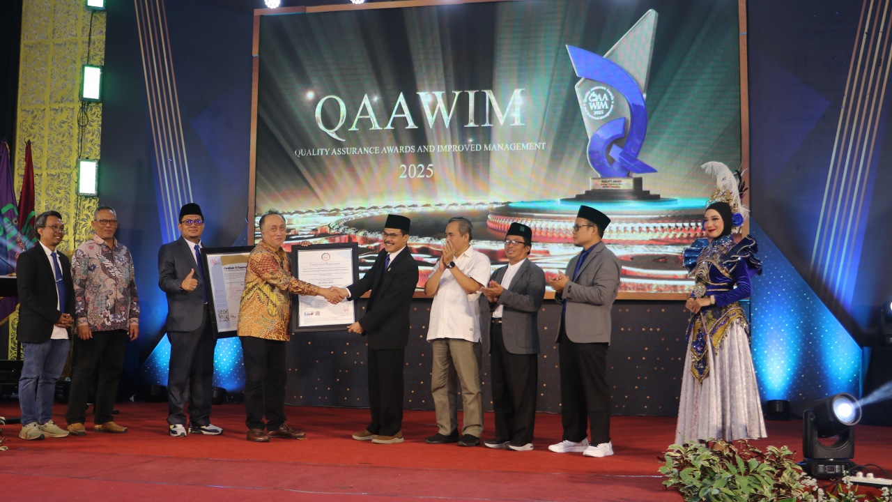 Terima Sertifikat ISO 9001:2015 dan ISO 21001:2018, UIN SATU Perkuat Tata Kelola Berstandar Internasional