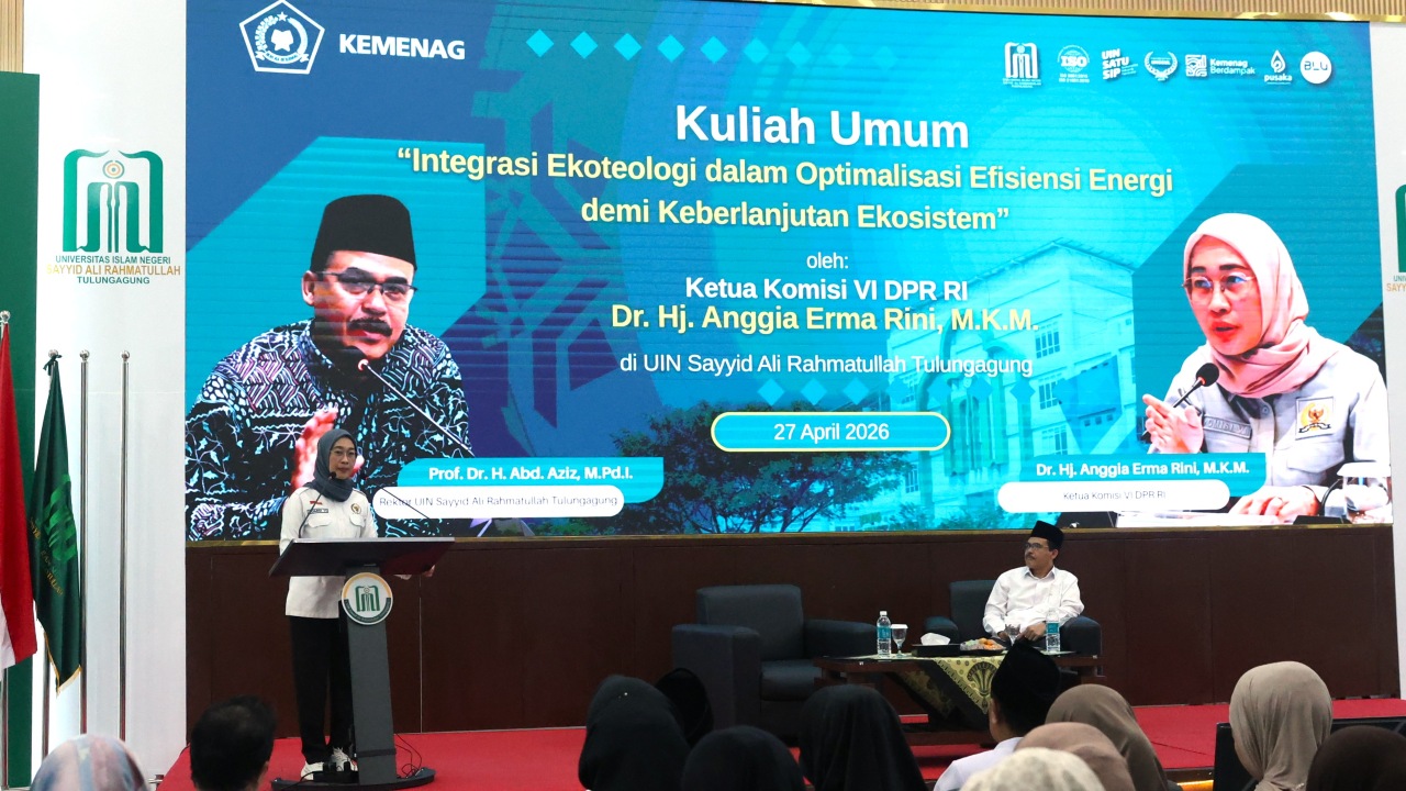 Integrasi Ekoteologi dan Efisiensi Energi, UIN SATU Hadirkan Ketua Komisi VI DPR RI dalam Kuliah Umum