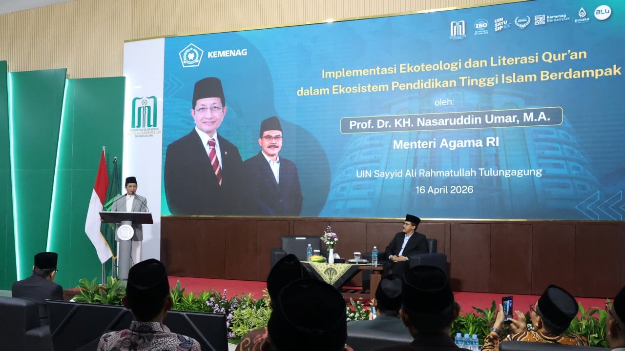 Menag Tekankan Ekoteologi dan Literasi Al-Qur’an sebagai Fondasi Peradaban, UIN SATU Siap Perkuat Implementasi