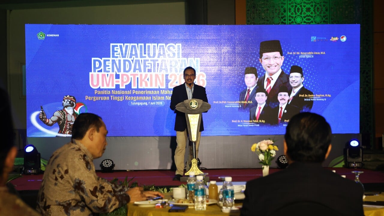 Rektor UIN SATU Laporkan Capaian dan Hasil Evaluasi UM-PTKIN 2026 dalam Forum Nasional PTKIN