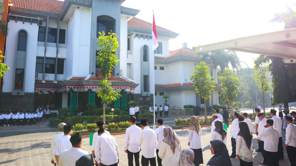Peringati Hari Lahir Pancasila, Rektor UIN SATU Tegaskan Nilai Ketuhanan, Kemanusiaan, dan Prinsip 5S dan 4T